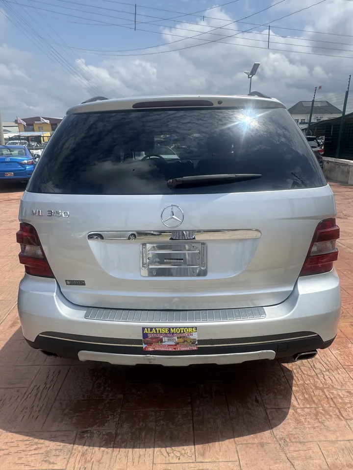 2006 Mercedes-Benz ML350, silver, rear, photo 4 of 10