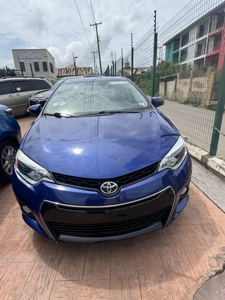 Toyota Corolla S, 2015, blue, front, photo 2 of 9