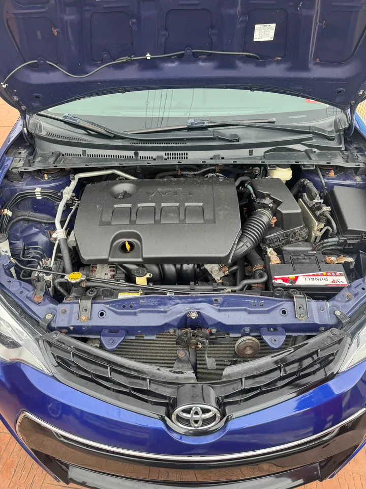 2015 Toyota Corolla S, blue, engine, photo 10 of 10