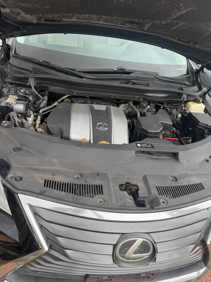 2017 Lexus RX350, black, engine, photo 15 of 15