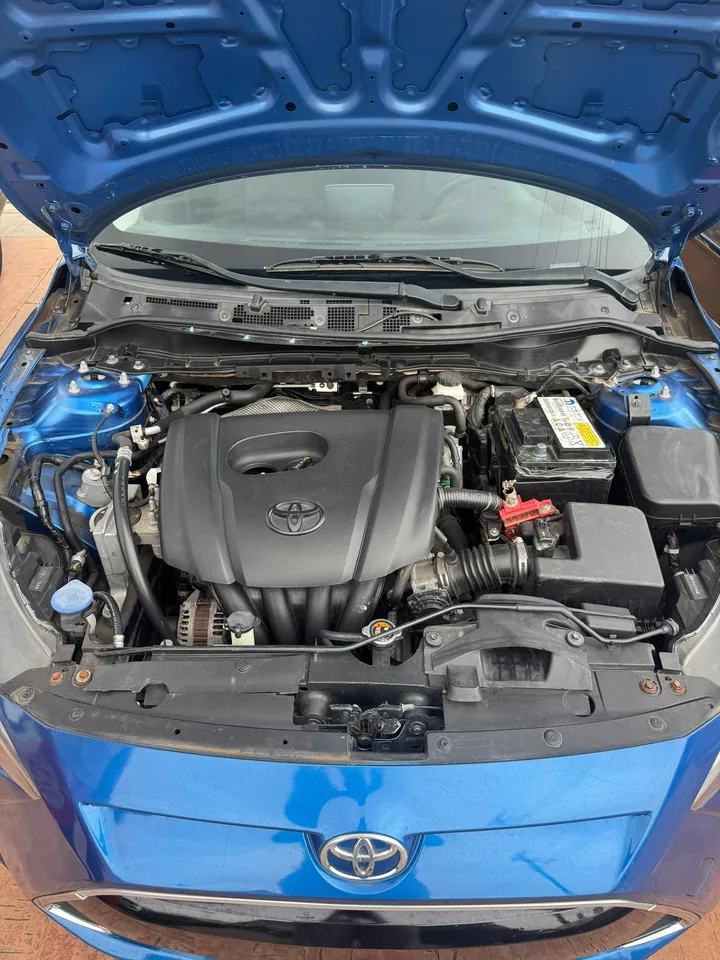 2018 Toyota Yaris iA, blue, engine, photo 8 of 8